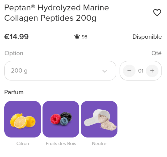 prix collagène prozis