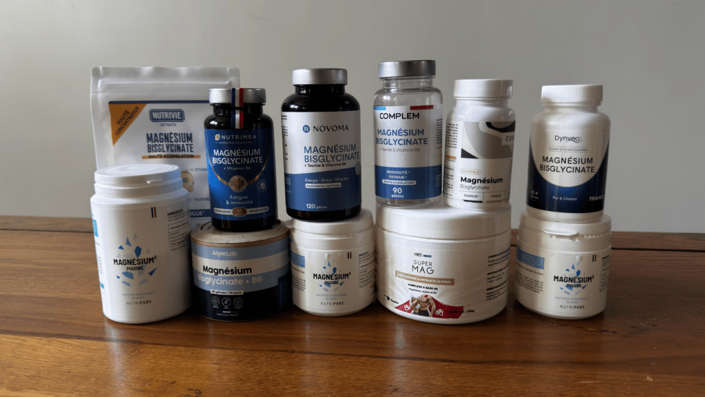 les magn&eacute;siums les plus haut de gamme que je consomment