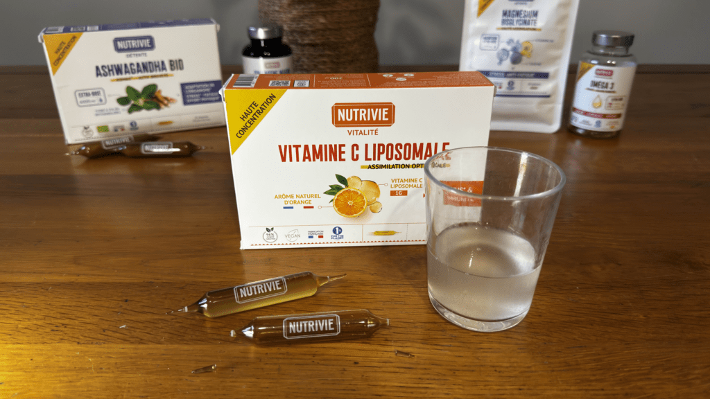 Vitamine C Liposomale en Ampoules Nutrivie