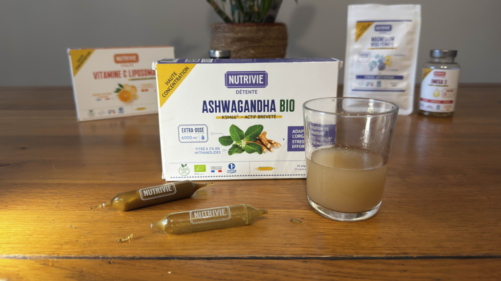 Ashwagandha KSM-66&reg; en Ampoules Nutrivie