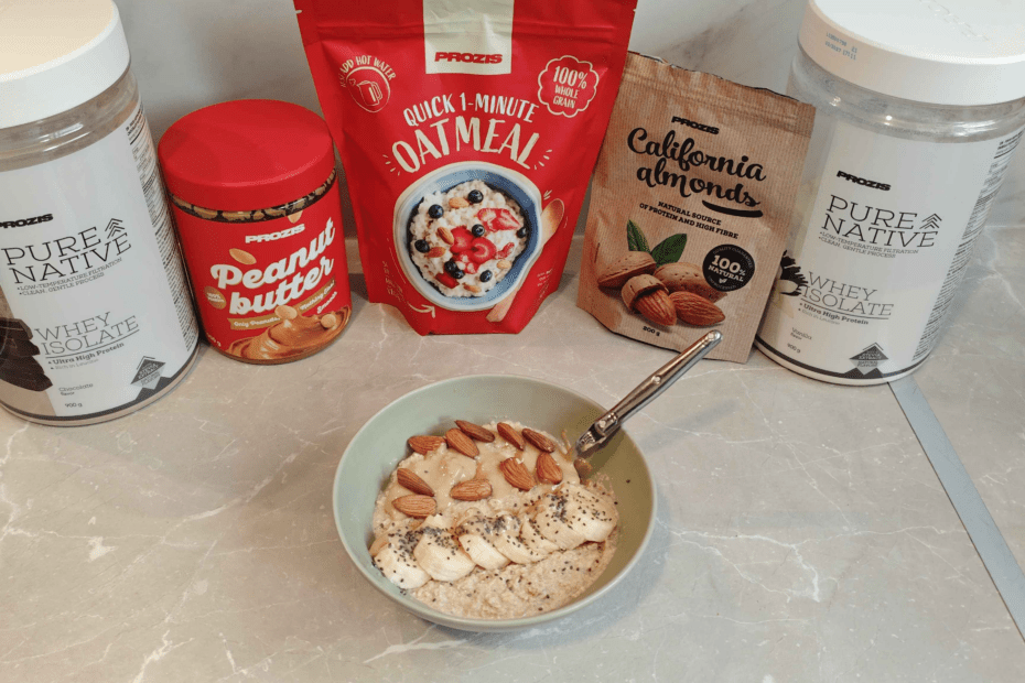 Recette oatmeal Prozis