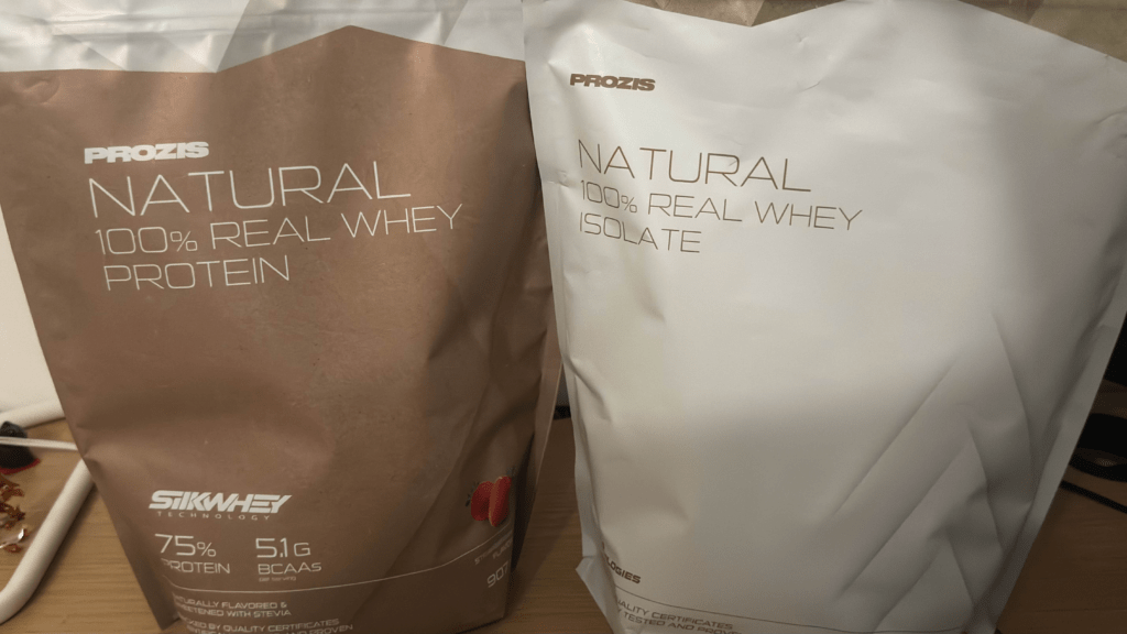 whey concentr&eacute;e vs whey isolate de chez prozis