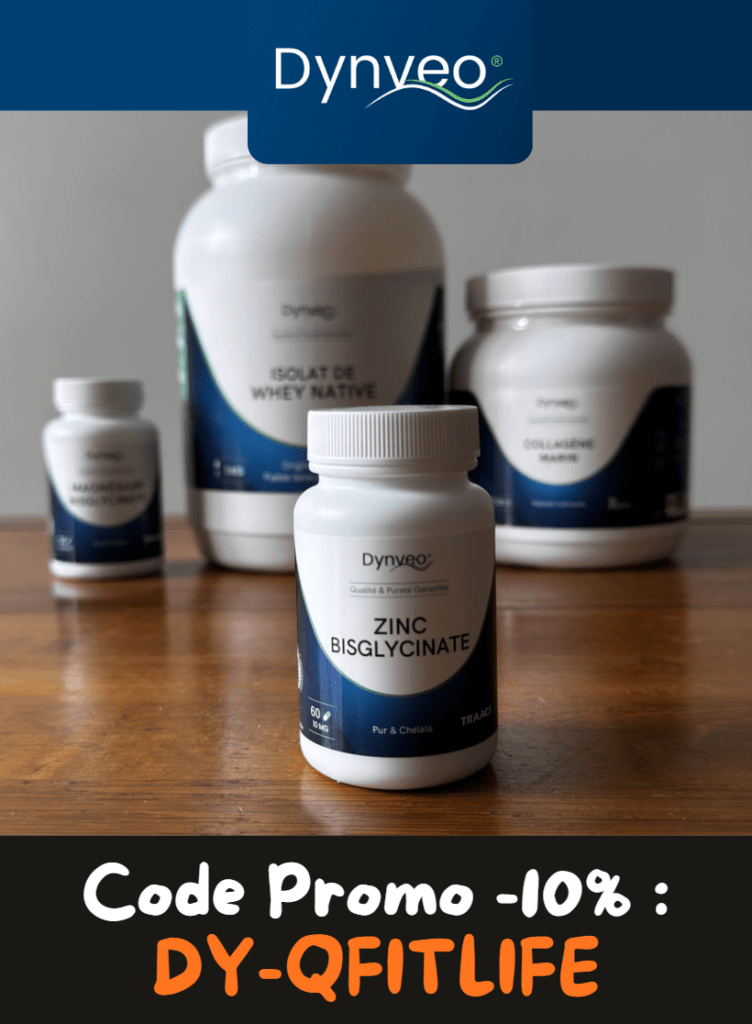 Le zinc bisglycinate dynveo que je recommande