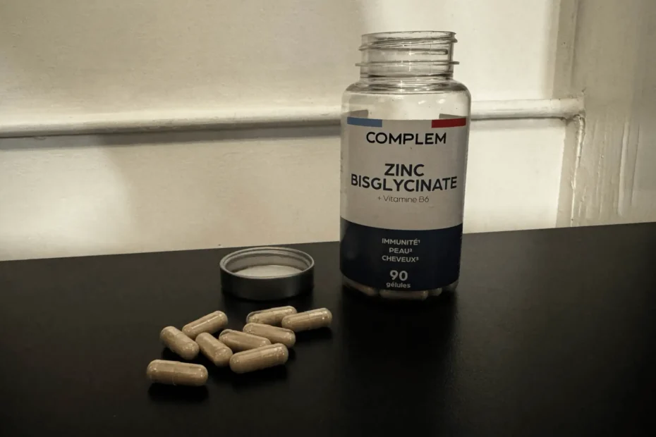 le zinc bisglycinate que je consomme la matin