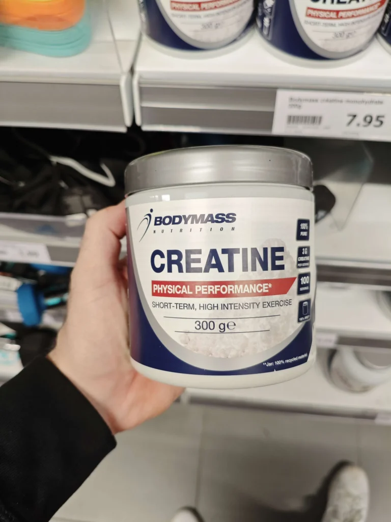 mon test Cr&eacute;atine BodyMass Action
