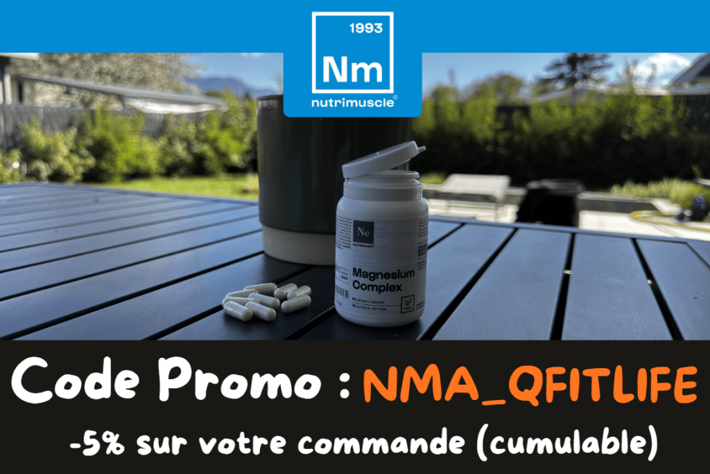 Magn&eacute;sium citrate Nutrimuscle et code promo
