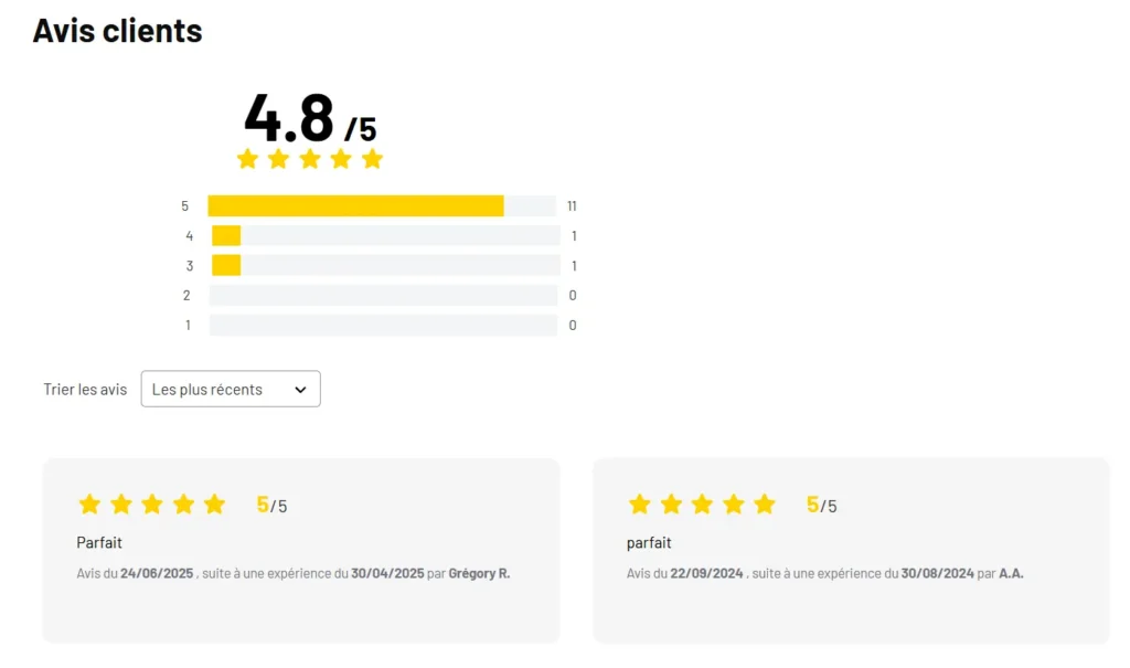 avis clients barre proteine Isostar