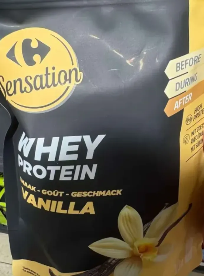 mon test whey carrefour sensation