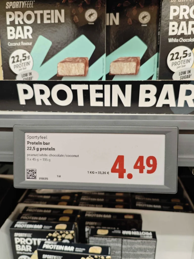 prix Barre Sportyfeel (Lidl)