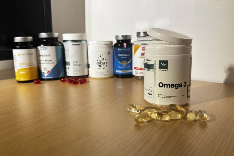 Les om&eacute;ga 3 que je consomme r&eacute;guli&egrave;rement
