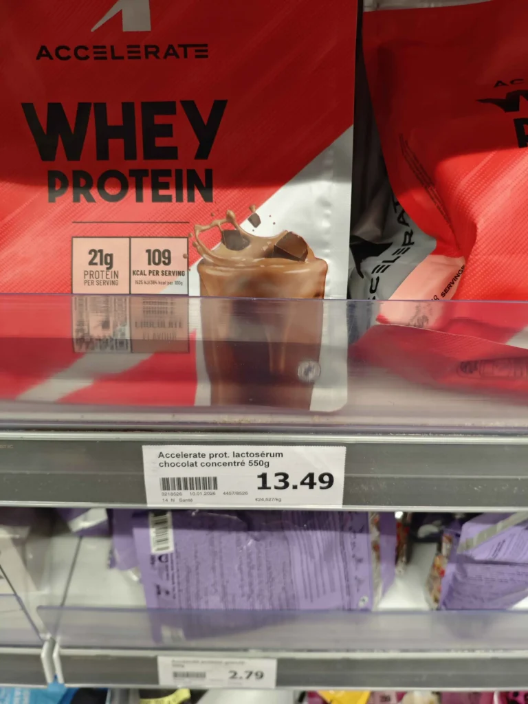 prix Whey Accelerate Nutrition
