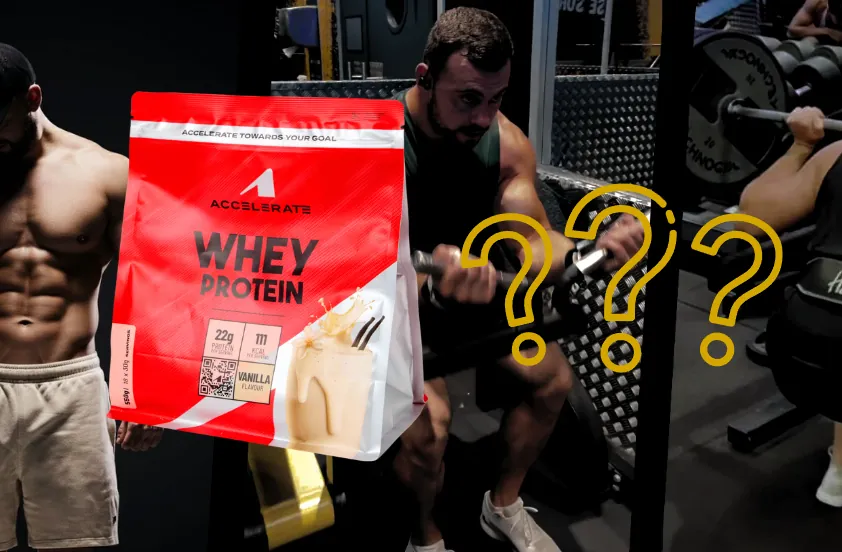 Avis Whey Accelerate Nutrition
