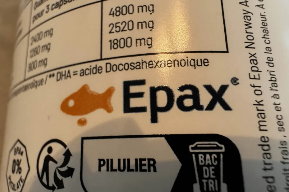 Logo epax sur mes omega 3
