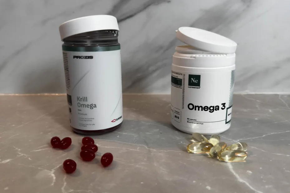 om&eacute;ga 3 vs huile de krill
