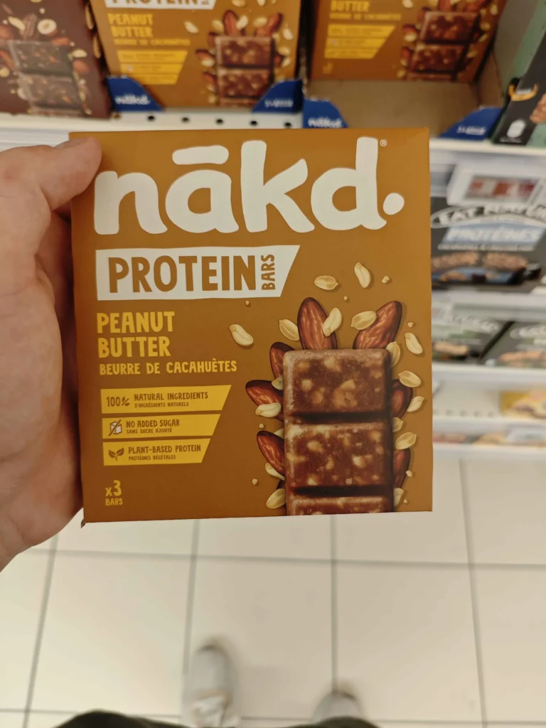 je teste Barre proteine NAKD
