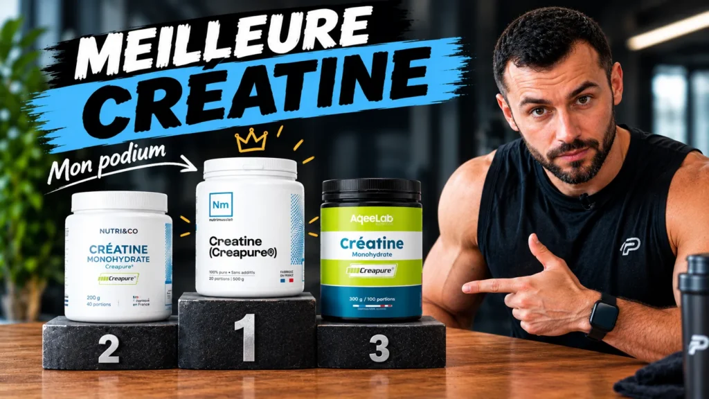 Les meilleures cr&eacute;atine que j'ai test&eacute;s pour faire ce classement complet