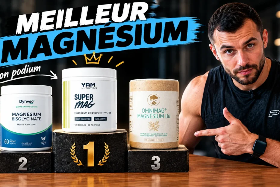 Les meilleurs magn&eacute;sium que j'ai test&eacute;s pour r&eacute;diger ce test