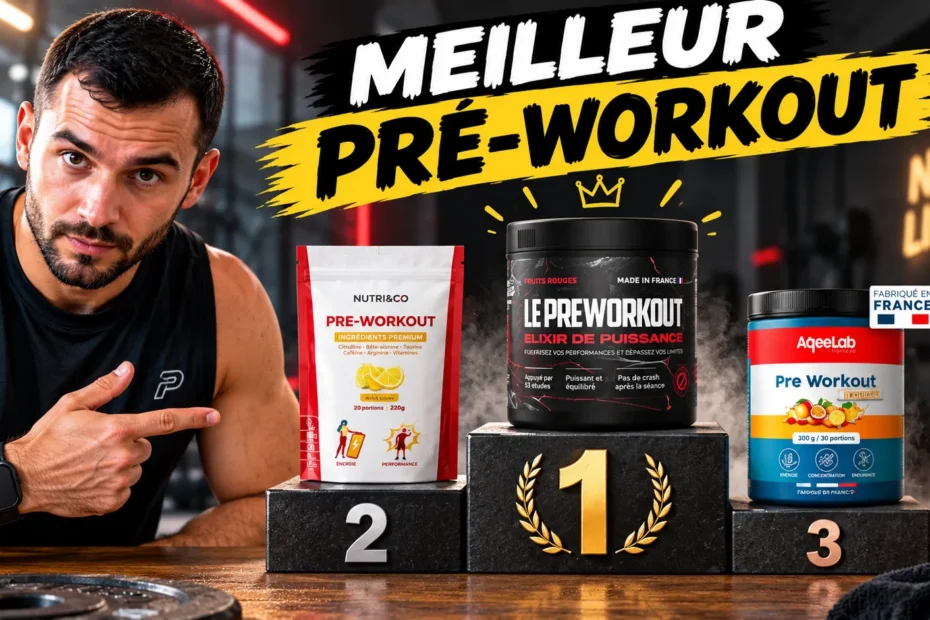 Les meilleurs pr&eacute;-workout que j'ai pu tester avant mes entrainements