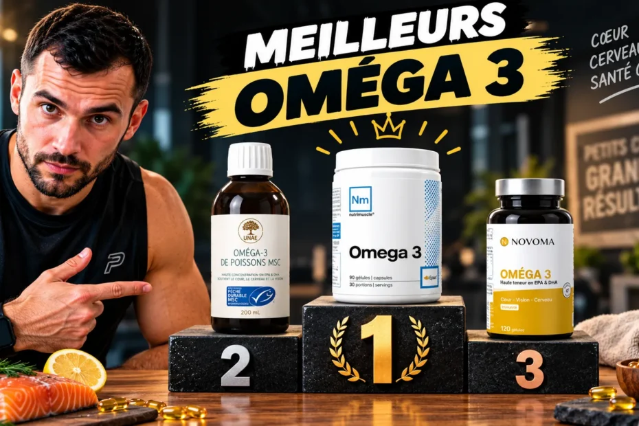 Les meilleurs marques om&eacute;ga 3 que j'ai tester dans mon laboratoire