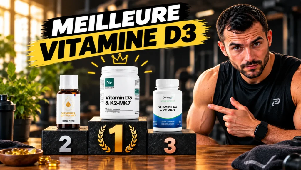 Les meilleures vitamines D que j'ai test&eacute; dans mon laboratoire
