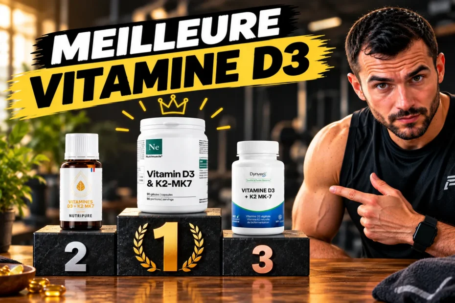 Les meilleures vitamines D que j'ai test&eacute; dans mon laboratoire