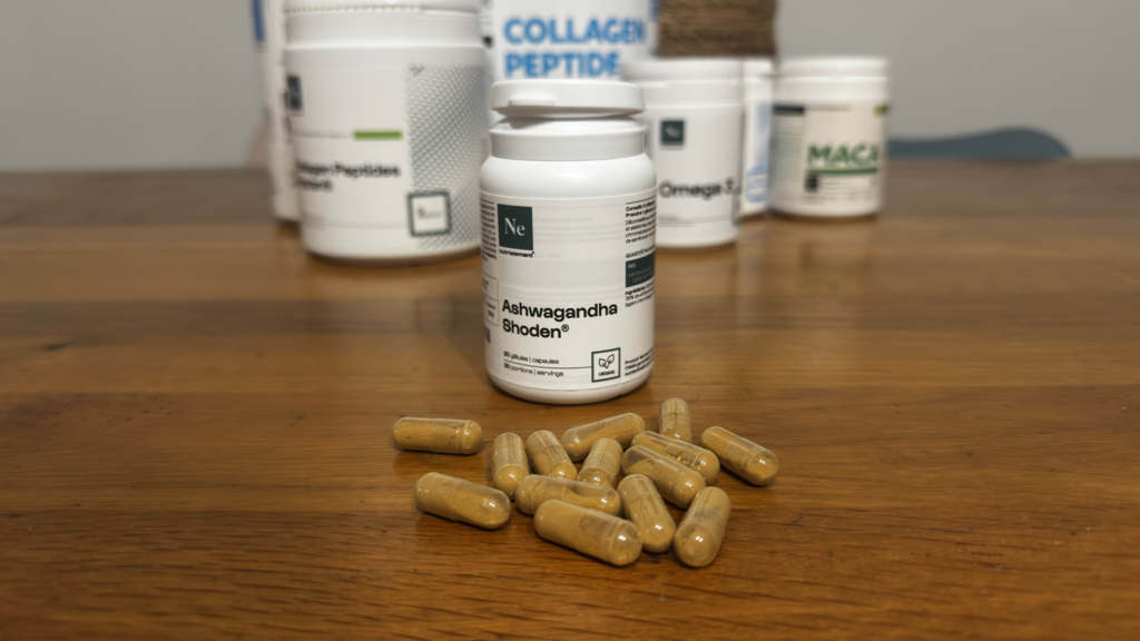 Je teste l'ashwagandha Nutrimuscle labelisé Shoden