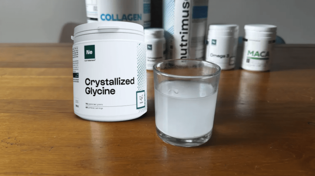 mon test de la Glycine Nutrimuscle
