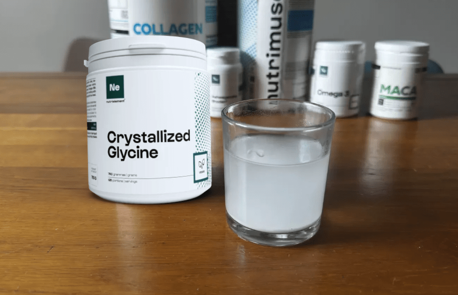 mon test de la Glycine Nutrimuscle