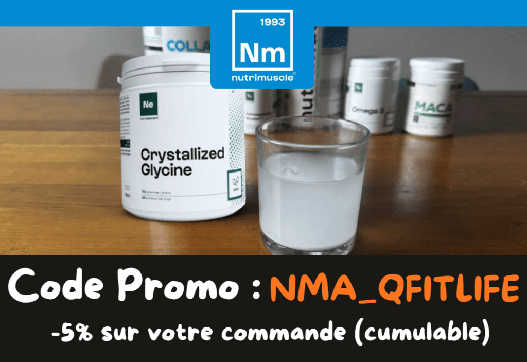 ach&egrave;te la Glycine Nutrimuscle