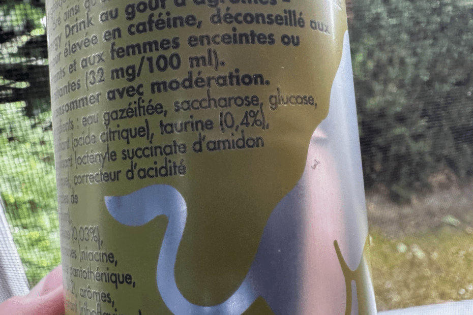 Bienfaits de la taurine