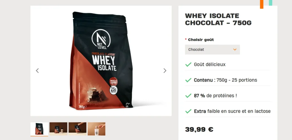 prix Whey Nxt Level Basic-Fit