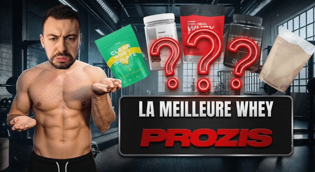 Meilleure go&ucirc;t whey Prozis