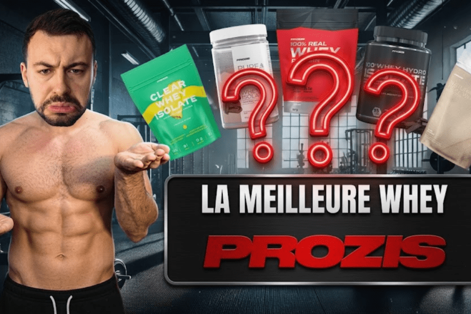 Meilleure goût whey Prozis