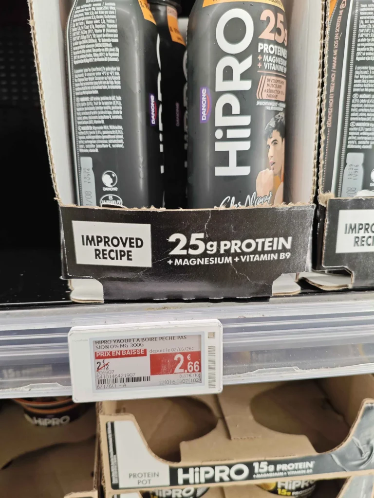 prix en magasin HiPRO Yaourt protéine à Boire