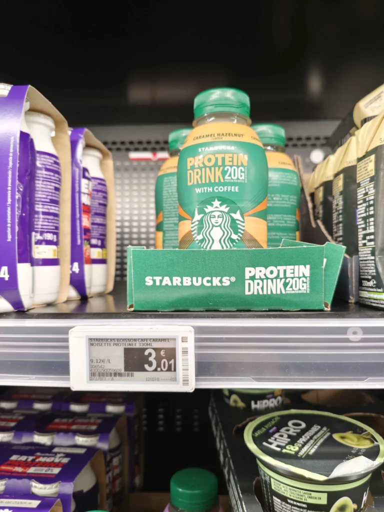 prix en magasin Boisson Starbucks Protéinée au Café