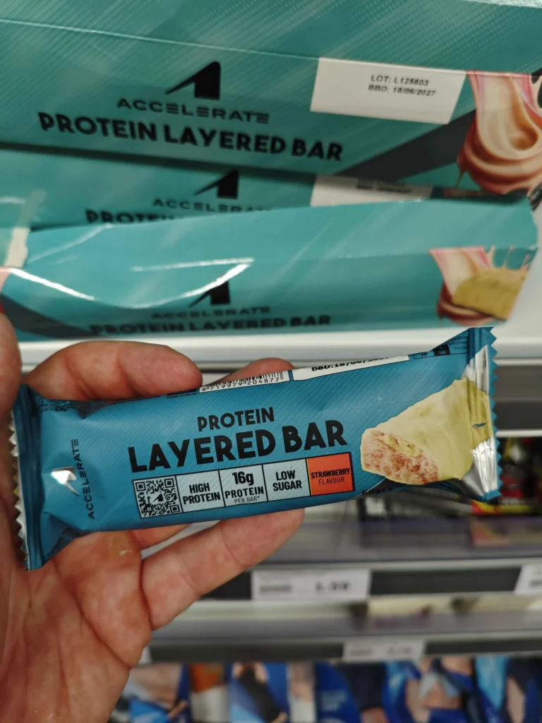 Mon test barre accelerate nutrition
