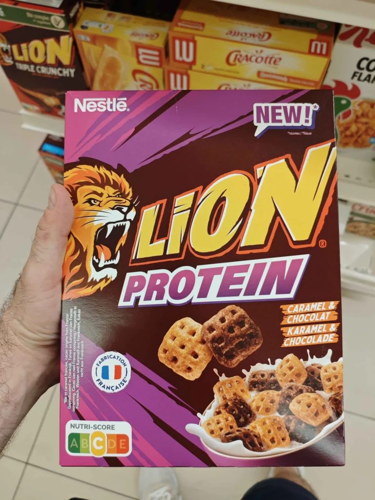 mon test C&eacute;r&eacute;ales Lion Prot&eacute;ine Nestl&eacute;