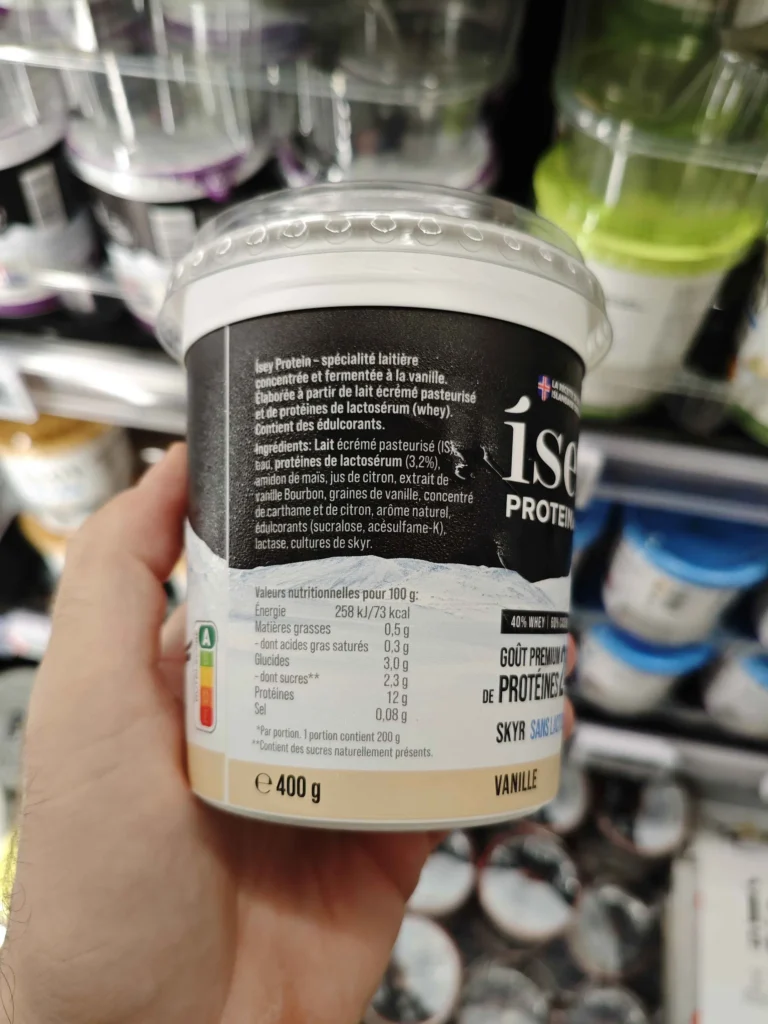 composition &Iacute;sey Skyr Protein