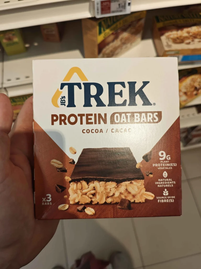 mon test Barre Prot&eacute;ine Trek