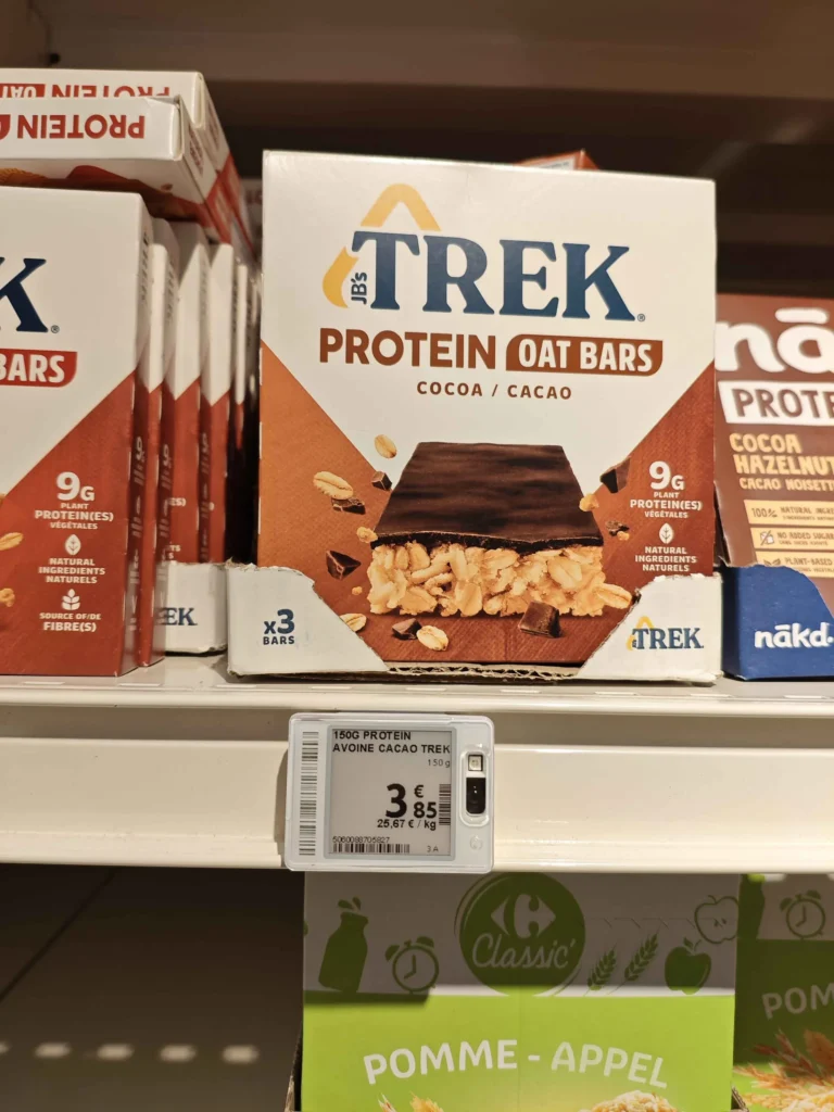 prix Barre Prot&eacute;ine Trek