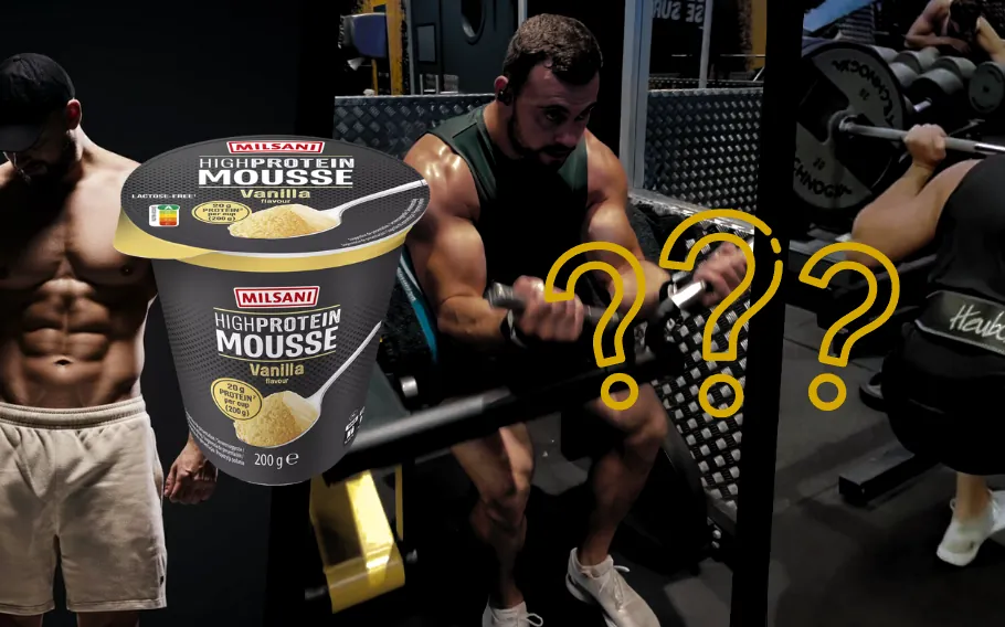 Avis mousse prot&eacute;in&eacute;e Milsani Aldi