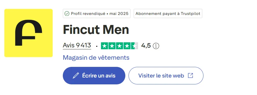 avis client trustpilot fincut