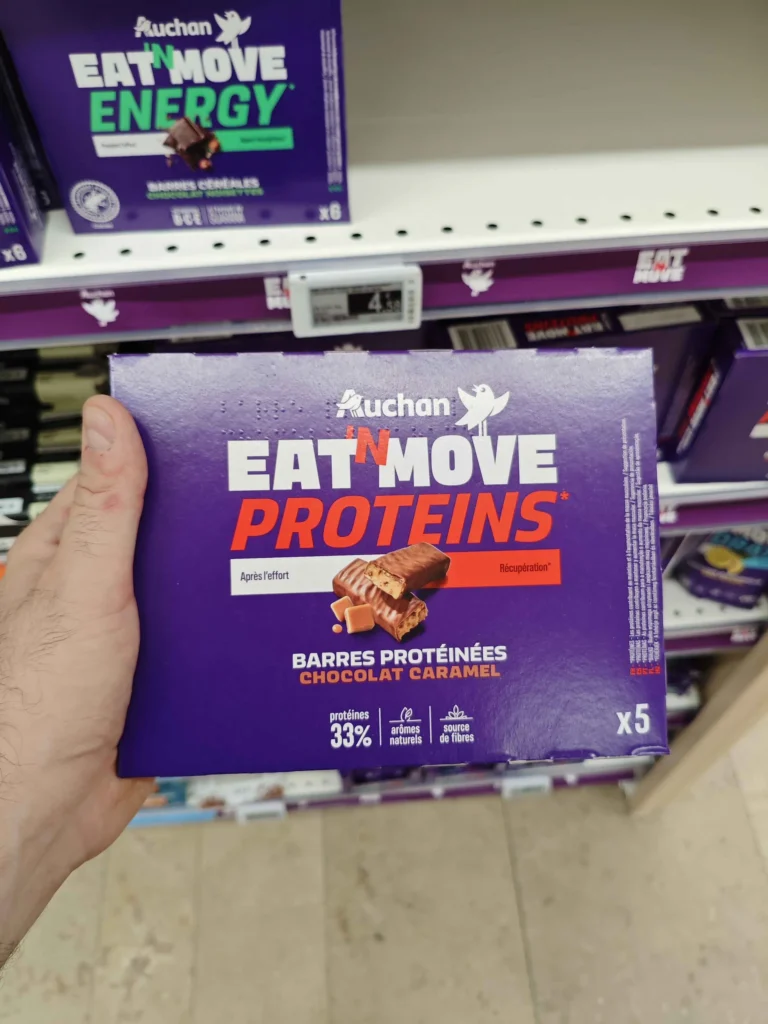mon test Barre Eat'N Move Auchan