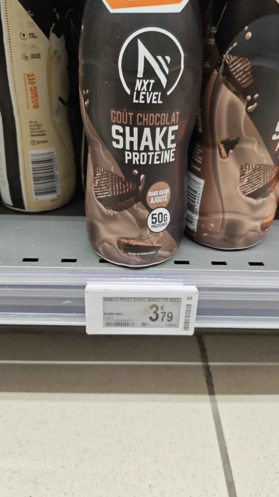 prix yaourt protéiné NXT Level Basic-Fit