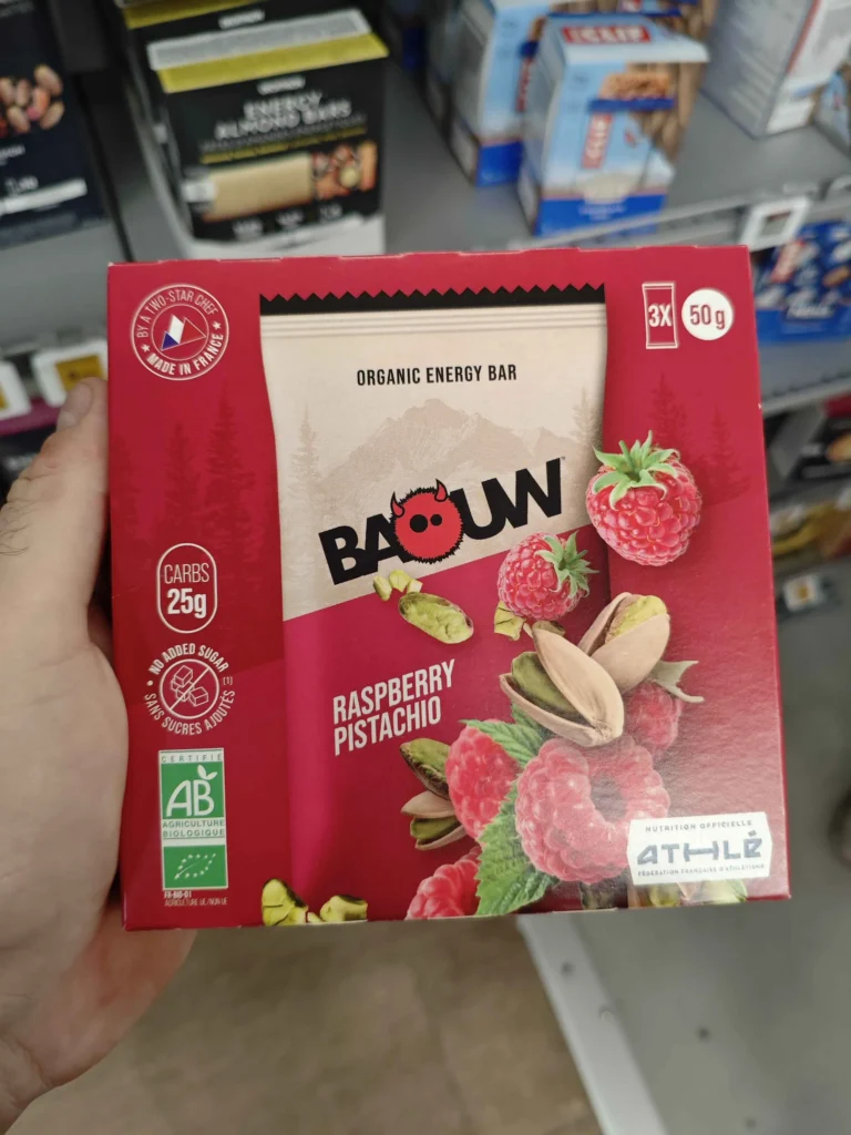mon test barre protéine Baouw