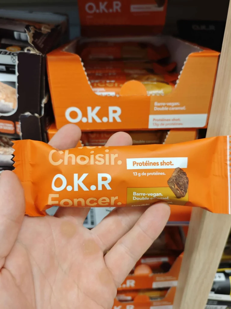 mon test Barre prot&eacute;ine OKR