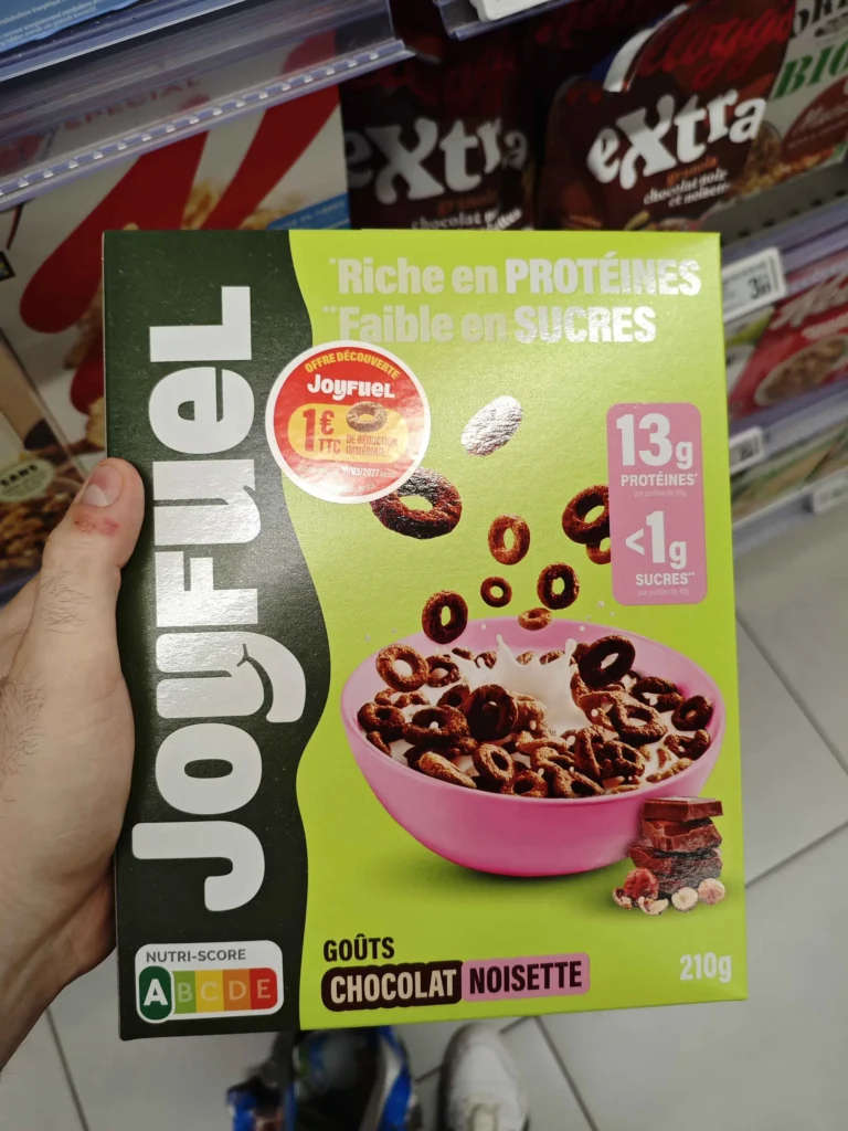 mon test c&eacute;r&eacute;ales prot&eacute;ine Joyfuel