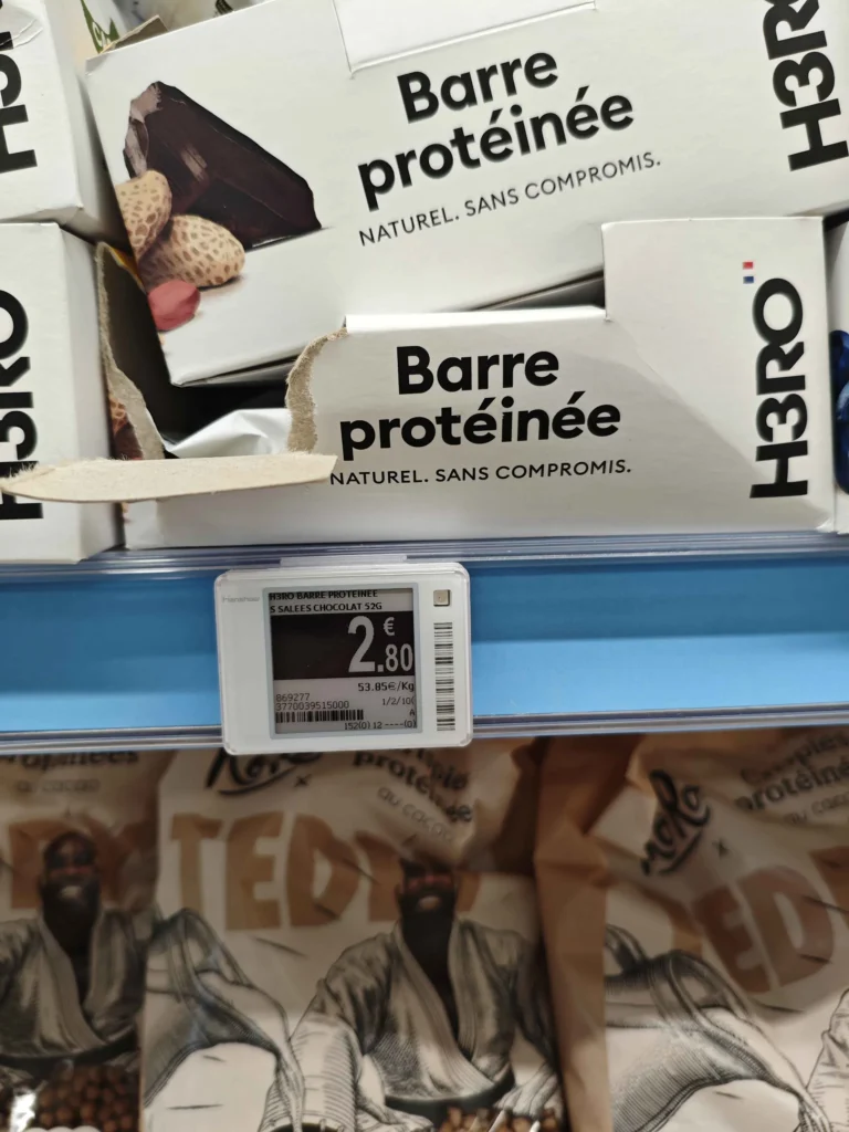 prix en magasin Barre Protéine H3RO