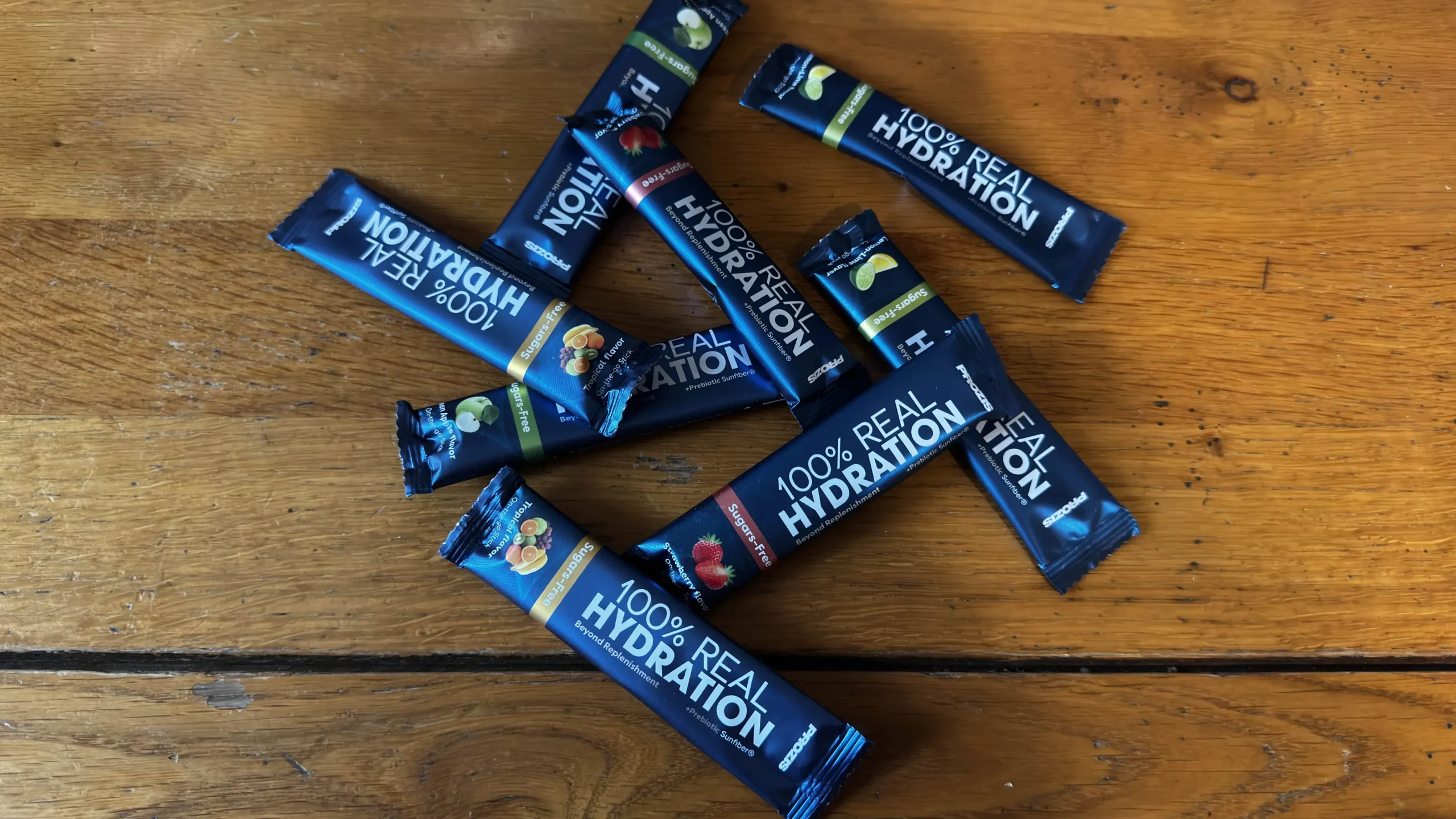 les sticks Prozis 100% Real Hydration électrolytes