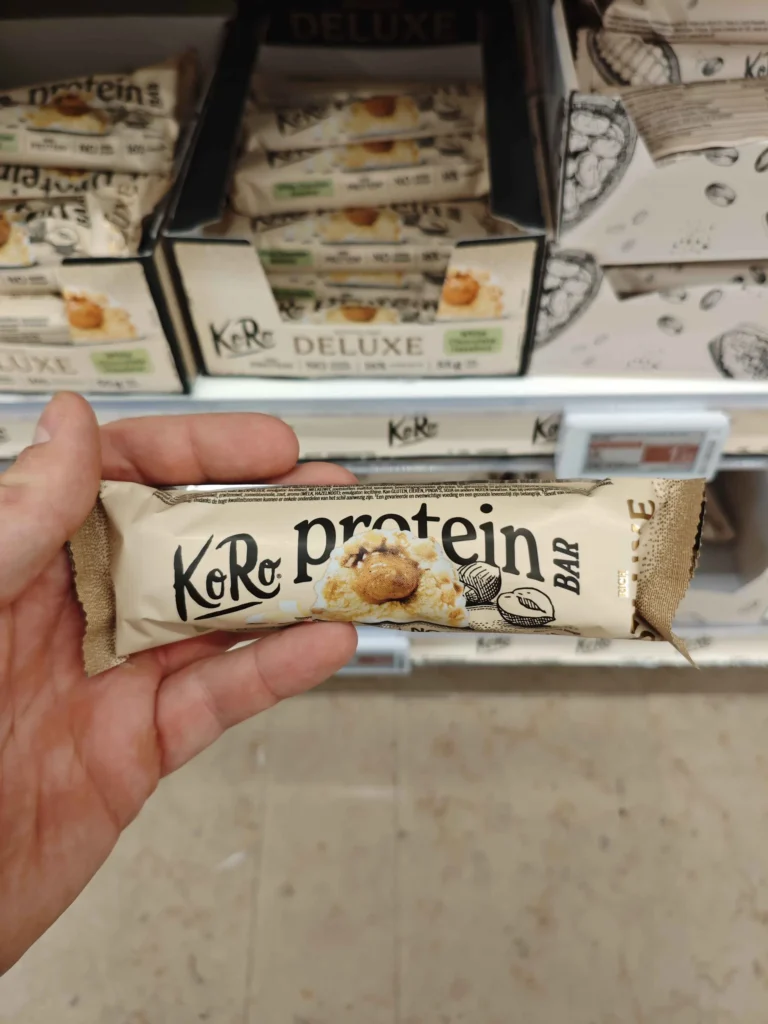 je teste Barre proteine KoRo